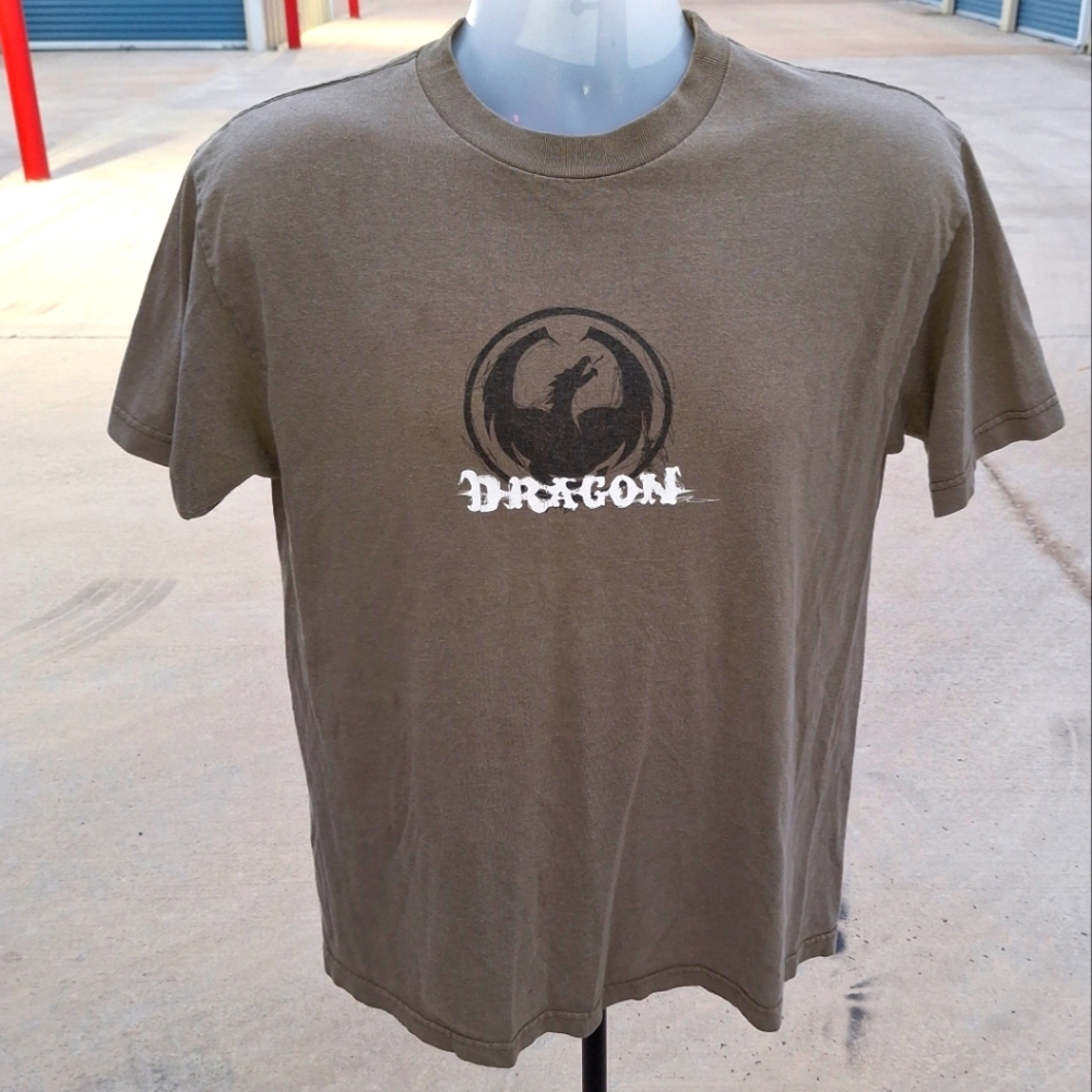 Vintage DRAGON Skateboarding T Shirt Size Med